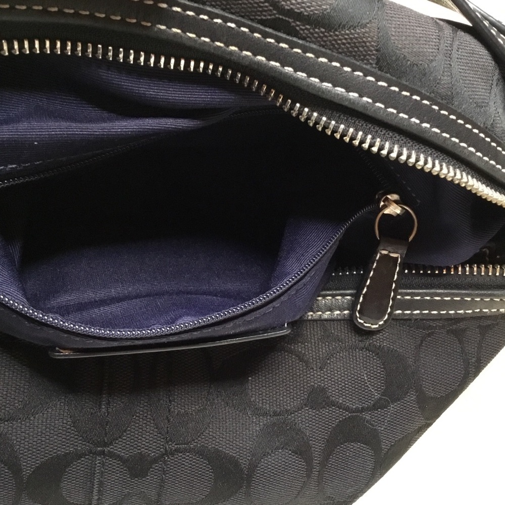 🚫𝕊𝕆𝕃𝔻🚫Authentic Black Coach Hobo Bag - Picture 8 of 8